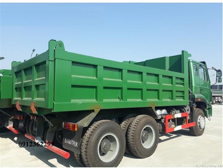 XE TẢI HOWO 3 CHÂN 290 HP THÙNG VUÔNG